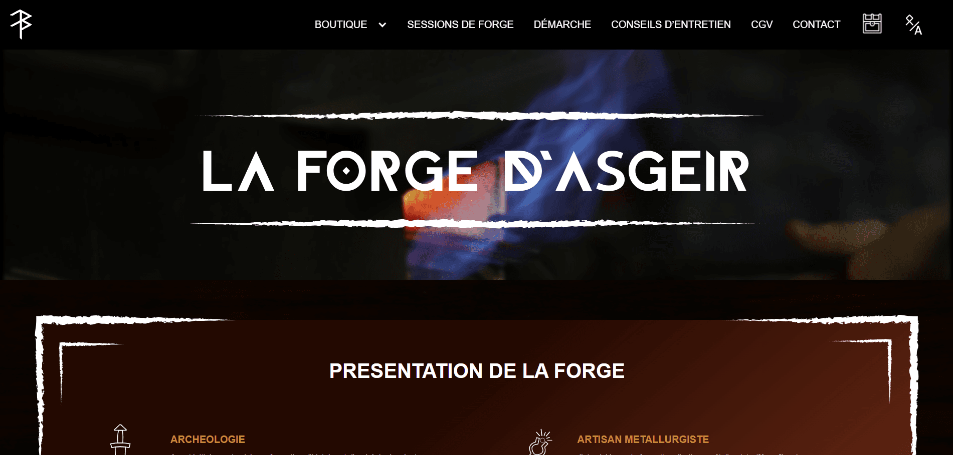 La forge d'asgeir